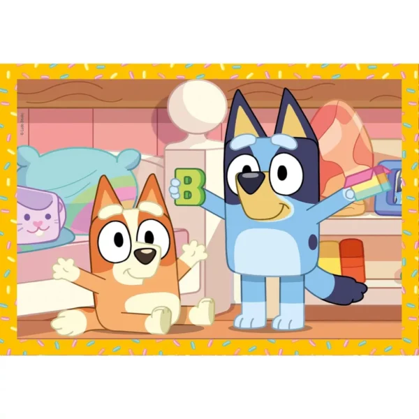 Bluey Play All Day 4-i-1 pussel Clementoni - Bild 5