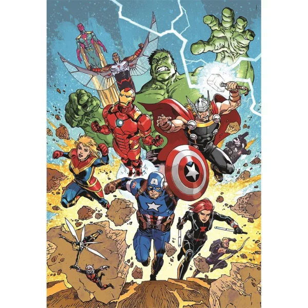 Avengers Burst Out 300-bitars Clementoni pussel - Bild 2