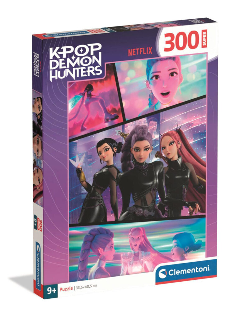 K-pop Demon hunters Take Down 300-bitars pussel Clementoni
