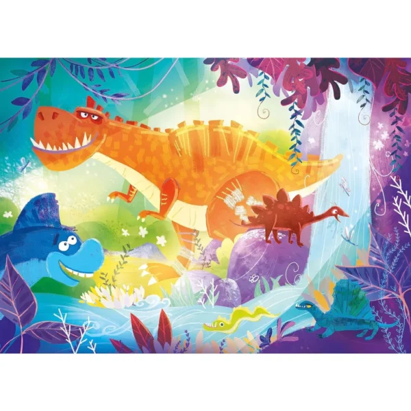 Dinosaurie Roligt 2x20 bitars pussel Clementoni - Bild 3