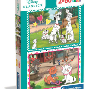 Disney Classics Love 2x60 bitars pussel Clementoni