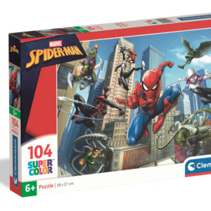 Spindelmannen Fiende 104 bitars Clementoni pussel
