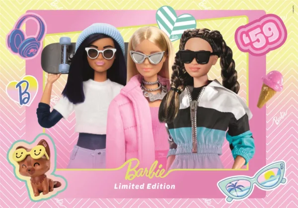 Barbie 104-bitars maxi pussel Clementoni 62x42 cm - Bild 2
