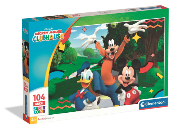 Disney Musse Pigg Clubhouse 104-bitars maxi pussel Clementoni