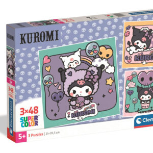 Hello Kitty Kuromi 3x48 pcs puzzle Clementoni
