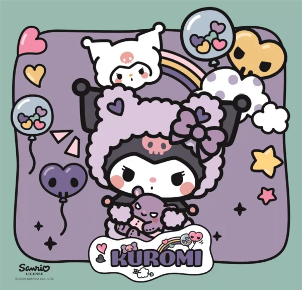 Hello Kitty Kuromi 3x48 bitars pussel Clementoni - Bild 2