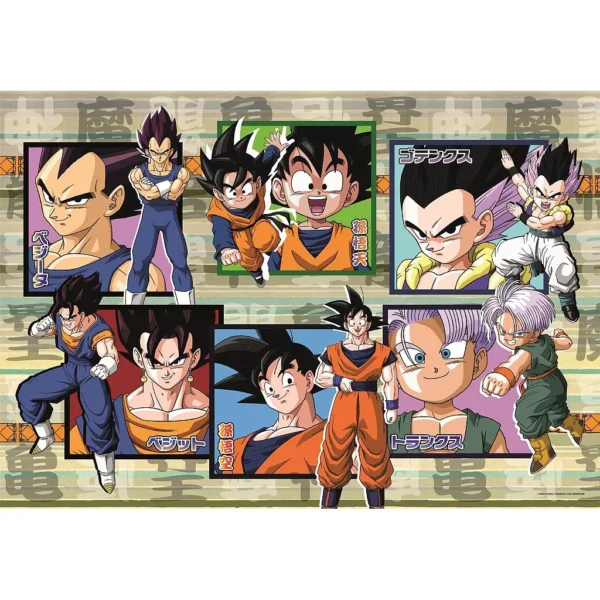 Dragon Ball pussel 104 bitar från Clementoni - Bild 2