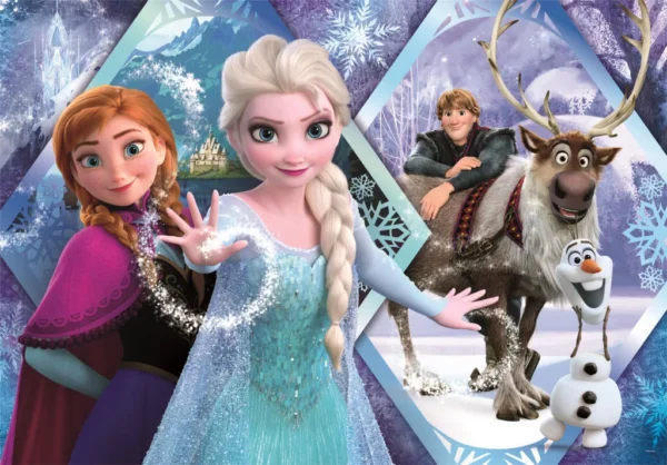 Disney Frost Ice Kingdom 104-bitars Clementoni pussel - Bild 2