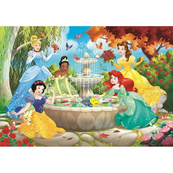 Disney Prinsessor Fountain 60-bitars Clementoni pussel - Bild 2