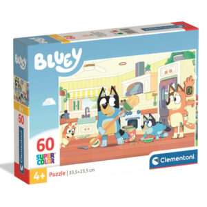 Bluey Cleaning 60-piece Clementoni puzzle