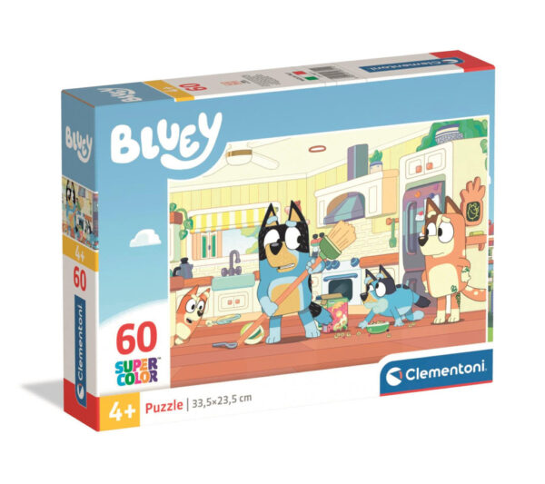 Bluey pussel 60 bitar Clementoni 33,5 x 23,5 cm