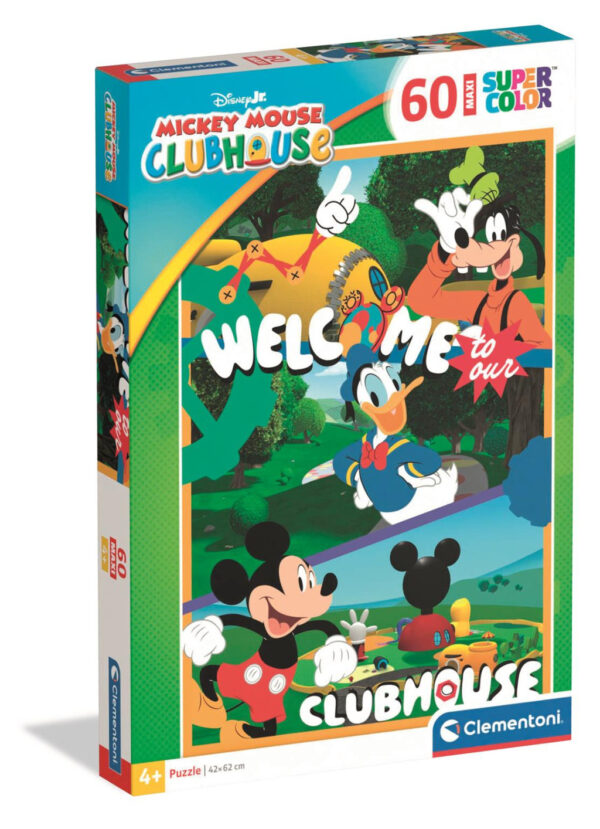 Disney Musse Pigg Clubhouse 60-bitars maxi pussel Clementoni