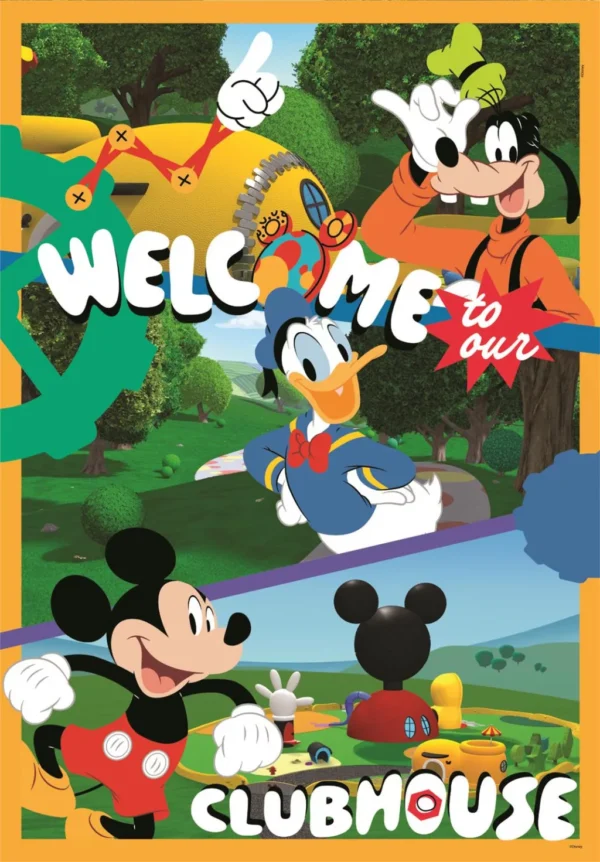 Disney Musse Pigg Clubhouse 60-bitars maxi pussel Clementoni - Bild 2