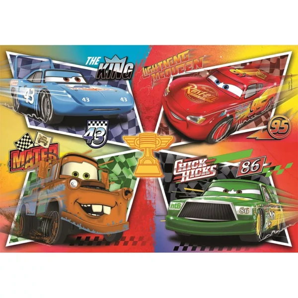 Disney Bilar 60-bitars maxi-pussel Clementoni - Bild 2