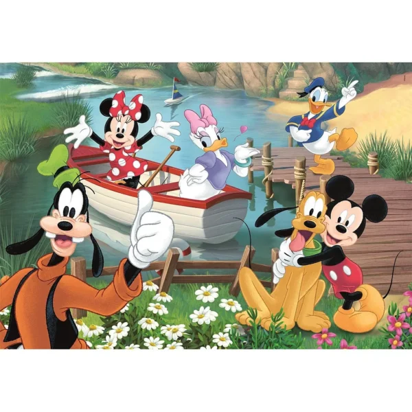 Disney Musse Pigg Lakeside pussel 60 bitar från Clementoni - Bild 2