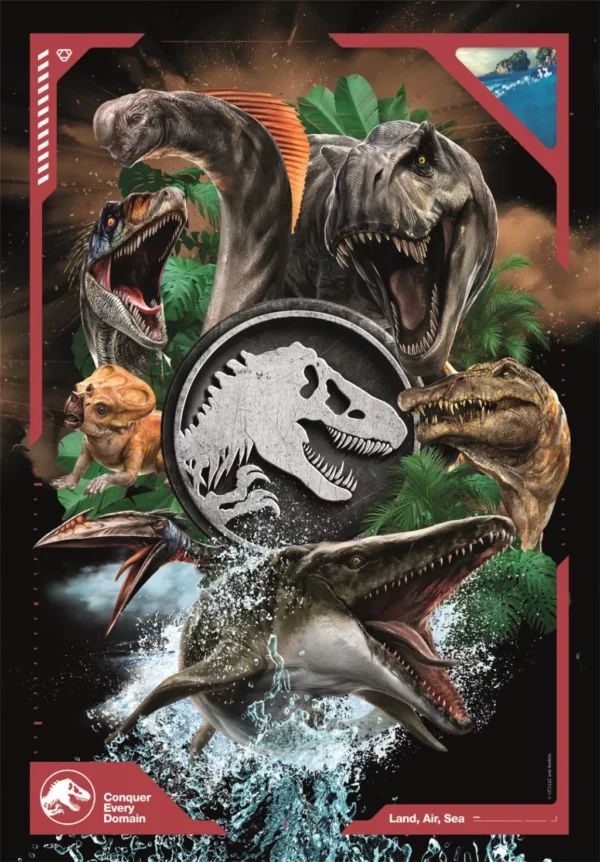 Jurassic World Dominance 180-bitars Clementoni pussel - Bild 2