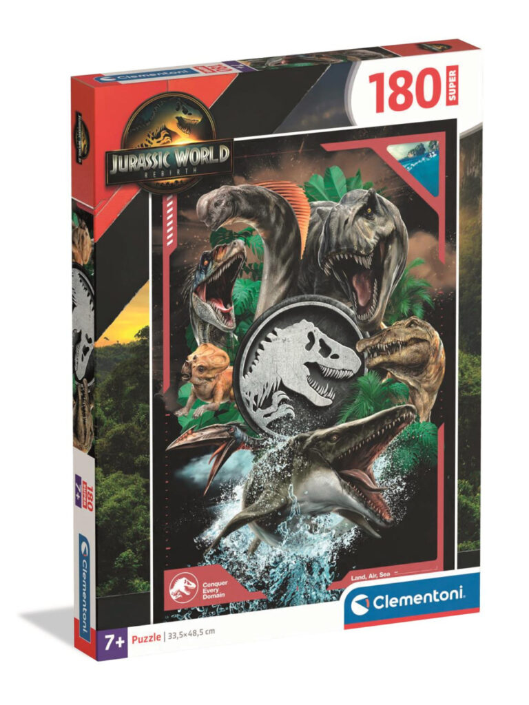 Jurassic World Dominance 180-bitars Clementoni pussel