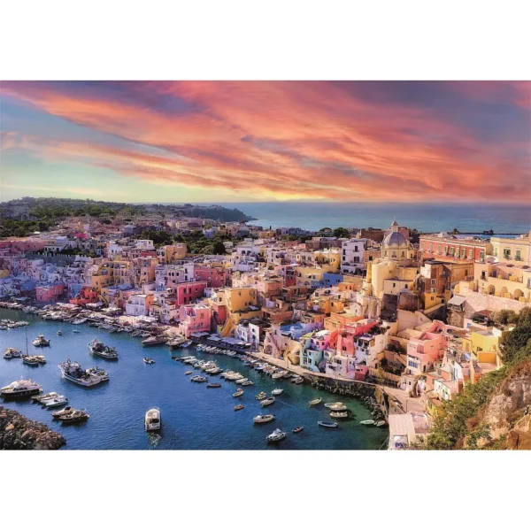 Cities Procida Island Italien 1500-bitars kompakt pussel Clementoni - Bild 2
