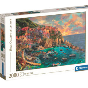 Cities Manarola Italy 2000-piece puzzle Clementoni