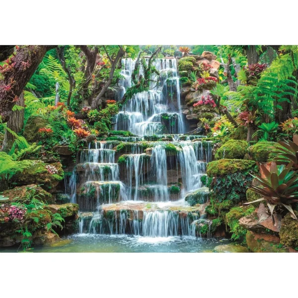 Colour Flow Waterfall 500 bitars Peace pussel Clementoni - Bild 2