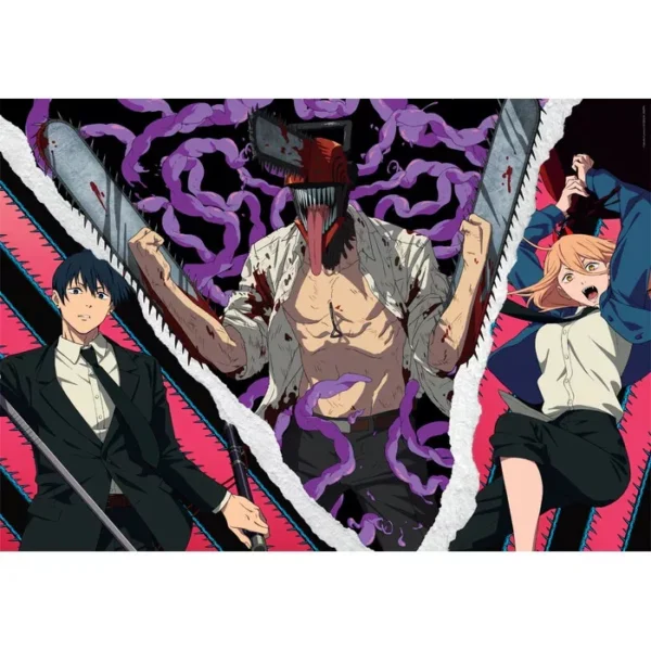 Chainsaw Man Demon Ripper 500-bitars pussel Clementoni - Bild 2