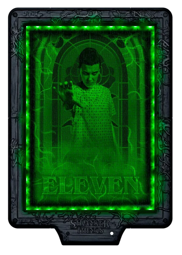 Stranger Things The Demogorgon 520-bitars pussel med LED-ram Clementoni - Bild 5
