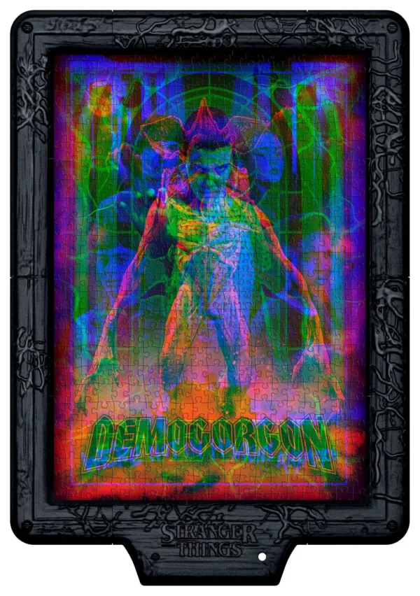 Stranger Things The Demogorgon 520-bitars pussel med LED-ram Clementoni - Bild 2