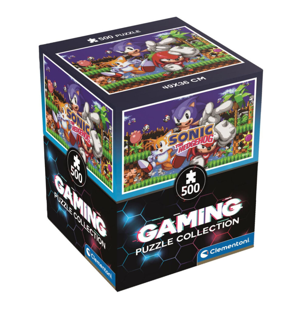 Sonic the Hedgehog 64 Bit 500-bitars pussel Cube Clementoni
