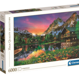 Cities Lake Alps 6000-piece Puzzle Clementoni