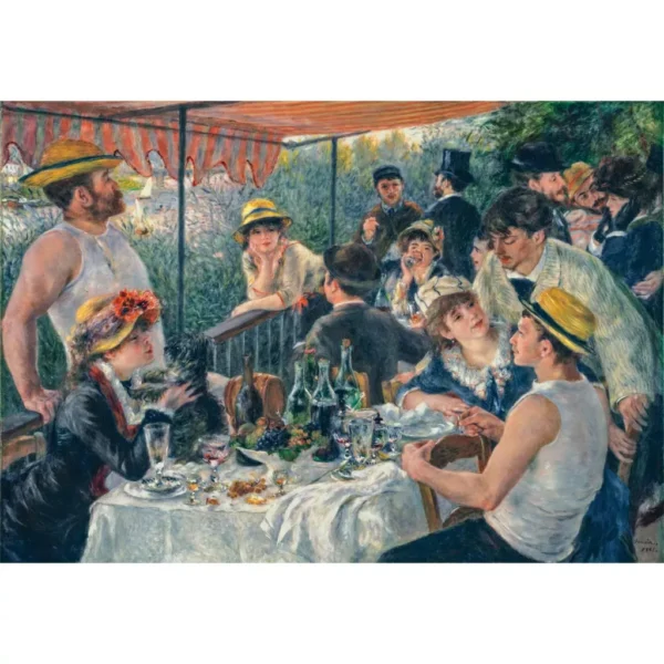 Art Renoir Luncheon of the Boating Party 1000-bitars pussel från Clementoni - Bild 2