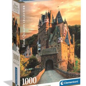 Travel Eltz Castle Tyskland Eltz Castle 1000-bitars kompakt pussel Clementoni