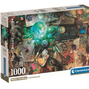 Fantasy Maleficium Mystical 1000-bitars kompakt pussel Clementoni