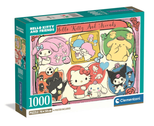 Hello Kitty Pussel 1000 Bitar – Clementoni