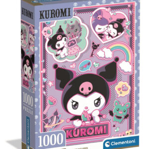 Hello Kitty Rebel Kawaii 1000-bitars kompakt pussel Clementoni
