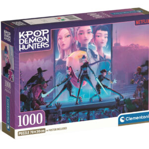 K-Pop Demon Hunters Pussel 1000 Bitar – Clementoni