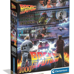 Back to the Future Time 1000-bitars kompakt pussel Clementoni