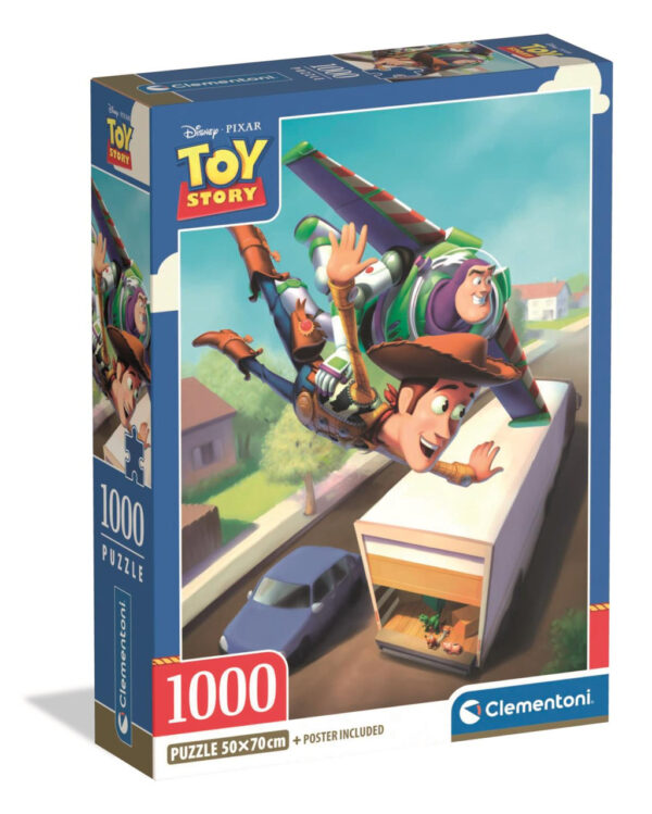 Disney Toy Story Flying High 1000-bitars pussel Clementoni