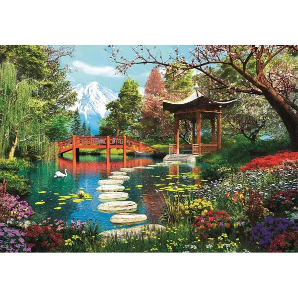 Japan Gardens of Fuji 1000 bitars kompakt pussel Clementoni - Bild 2