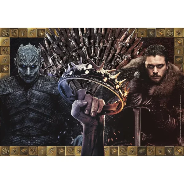 Game of Thrones Ice and Fire 1000-bitars kompakt pussel Clementoni - Bild 2