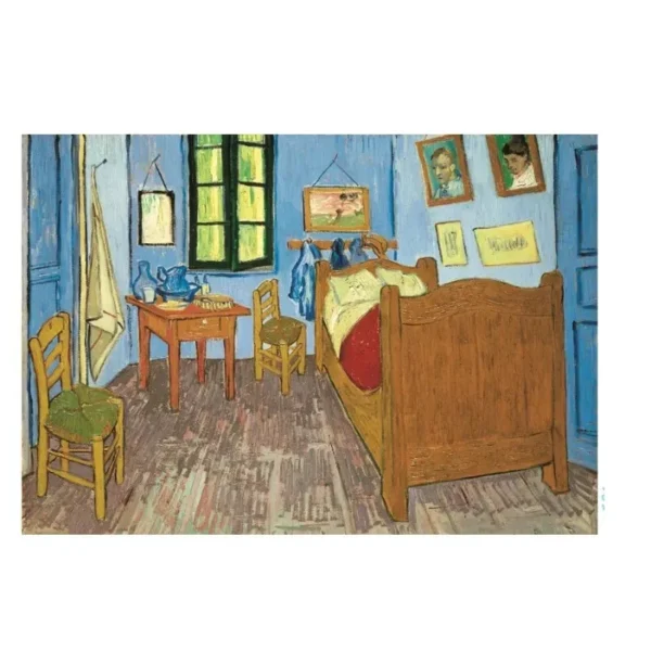 Art Van Gogh Sovrum i Arles 1000-bitars kompakt pussel från Clementoni - Bild 2