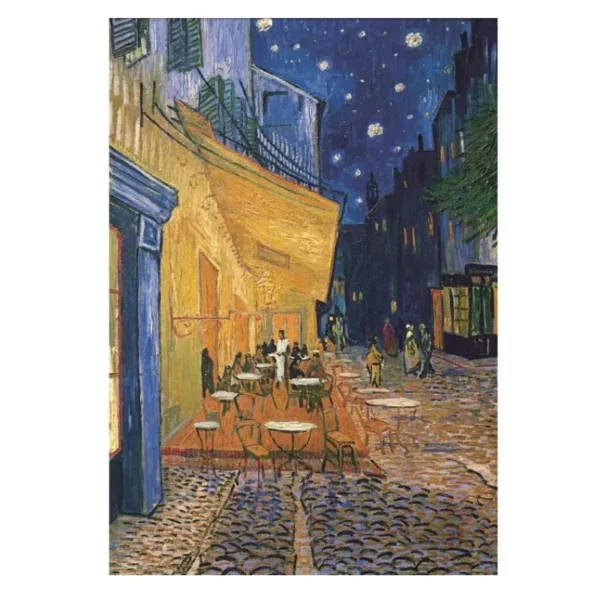 Art Van Gogh The Café Terrace at Night 1000 bitars kompakt pussel Clementoni - Bild 2