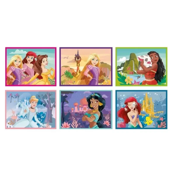 Disney Prinsessor Kubpussel 12 Klossar Clementoni - Bild 2