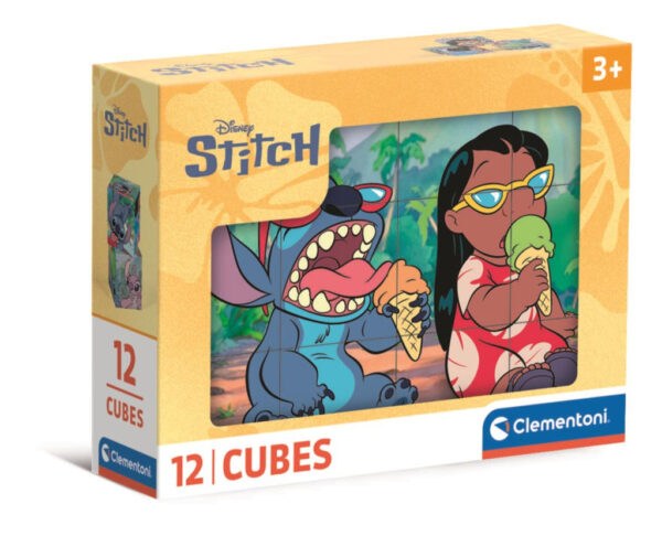 Disney Lilo och Stitch 12 bildkuber från Clementoni