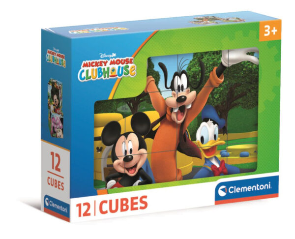Disney Musse Pigg Clubhouse 12 Bildkuber Clementoni