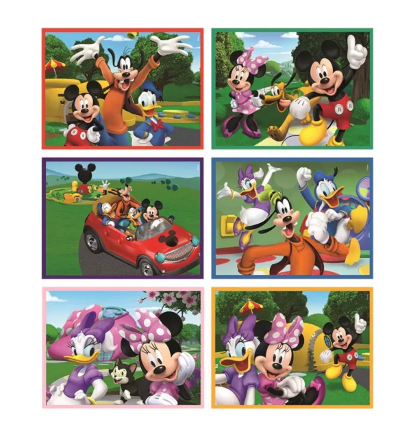 Disney Musse Pigg Clubhouse 12 Bildkuber Clementoni - Bild 2