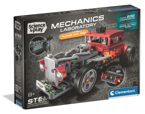 Vehicle Mechanics Hot Rod byggsats Clementoni