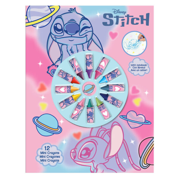 Disney Lilo och Stitch This World anteckningsbok med mini kritor