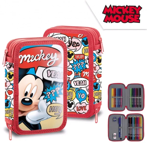 Disney Musse pennfodral med 2 pack - Bild 2