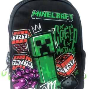 Minecraft Metro Art Boom rullande skolväska, 46 cm