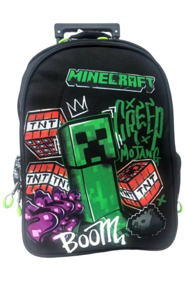 Minecraft Metro Art Boom rullande väska, 46 cm